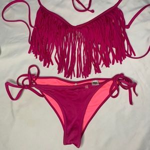 Doll swimwear scrunch bottom bikini!